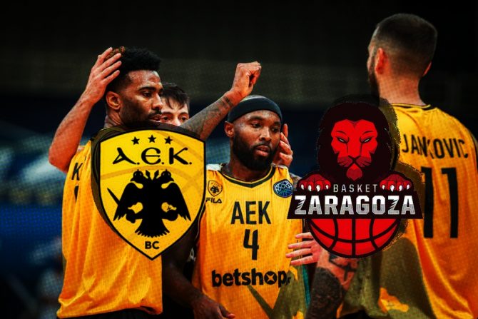 LIVE: ΑΕΚ – Σαραγόσα