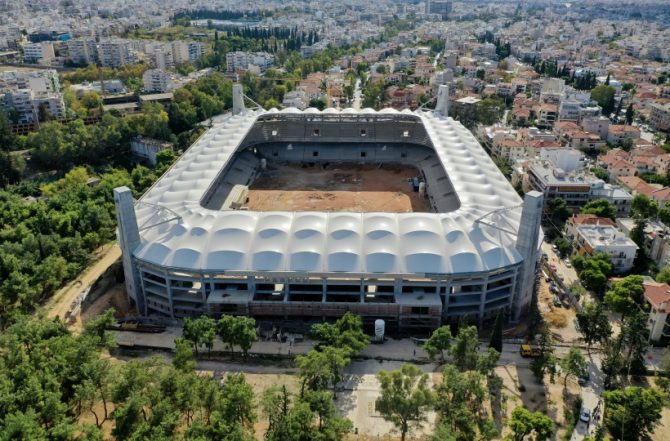 Τρέχει η υπογειοποίηση, εργασιών συνέχεια για την Αγιά Σοφιά – OPAP Arena (VIDEO)