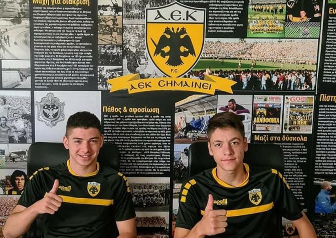 Στην ΑΕΚ οι Γκολφίνος και Πετράτος! (ΦΩΤΟ)