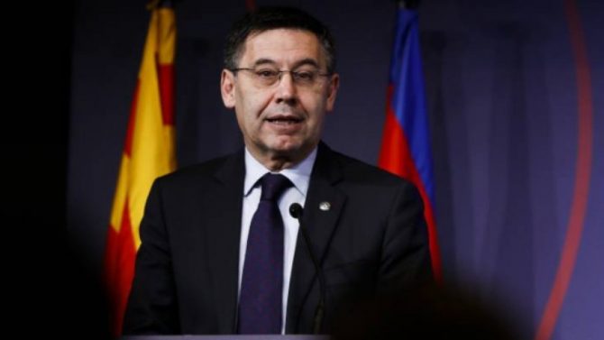 Μπαρτσελόνα: Πανό κατά του Μπαρτομέου πριν από το Clasico (pic)