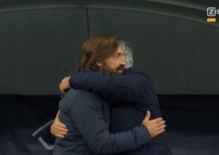 Η αγκαλιά του Πίρλο με τον πρώτο του προπονητή Μιρτσέα Λουτσέσκου (pics & vid)