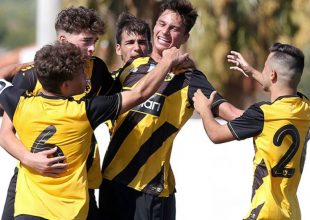 Άτυχη η ΑΕΚ Κ-17 – Ισοφαρίστηκε στο 90′ με αυτογκόλ