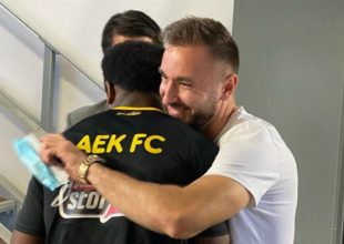 Η ζεστή αγκαλιά Γκαρσία – Τάνκοβιτς (ΦΩΤΟ)