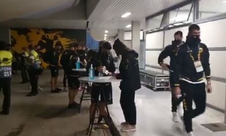 Στο ΟΑΚΑ η αποστολή της ΑΕΚ (VIDEO)