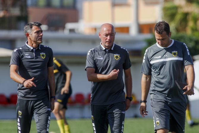 Νεντέλκοβιτς: «Στόχος μας στην ΑΕΚ να αναπτύξουμε τους νέους ως άτομα και ποδοσφαιριστές»