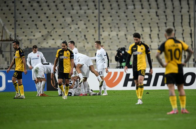 Μια ΑΕΚ αβοήθητη, αποχαιρετά το Europa League
