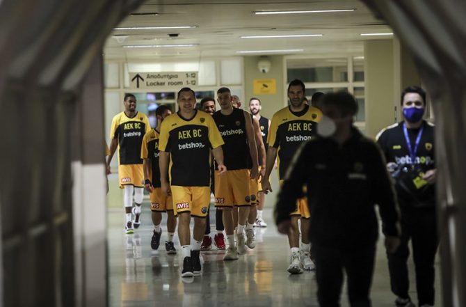 Η παρακάμερα του ΑΕΚ – Τσμόκι Μίνσκ