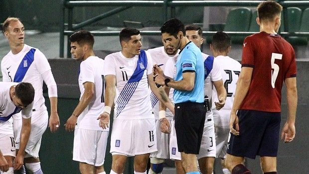 Ελλάδα – Τσεχία U21 0-2: Ήττα και αποκλεισμός για την Εθνική