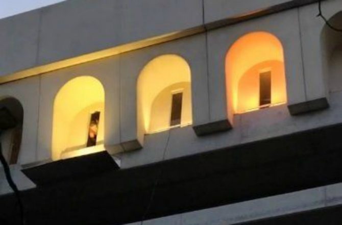 Ο Μελισσανίδης επιβλέπει τον φωτισμό των φεγγιτών (vid)