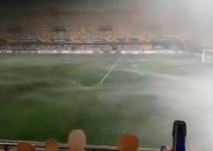 Βιβλικός κατακλυσμός στο Βιγιαρεάλ – Μακάμπι (vid)