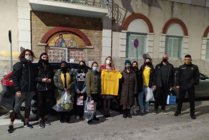 Μοίρασε χαρά και αγάπη και φέτος η ΑΕΚ!