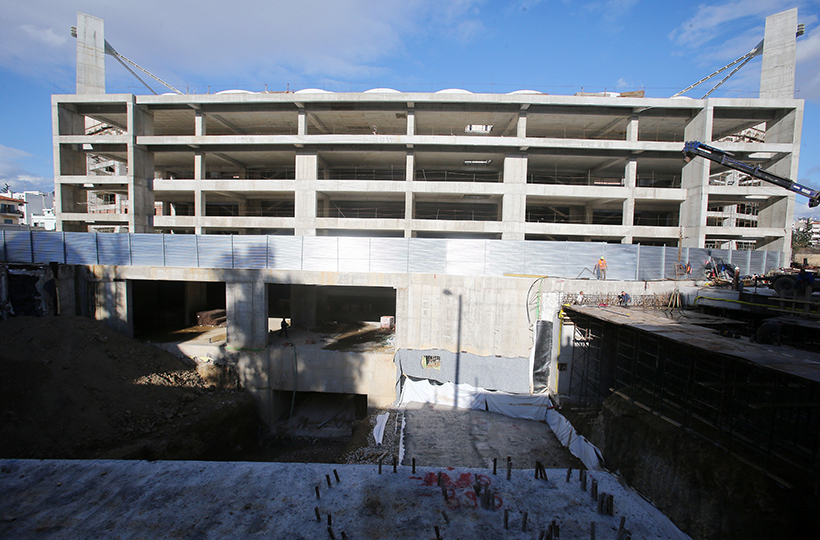 Ta Dyo Ktiria Ths Agia Sofias Opap Arena Fwto Aek1924 Gr