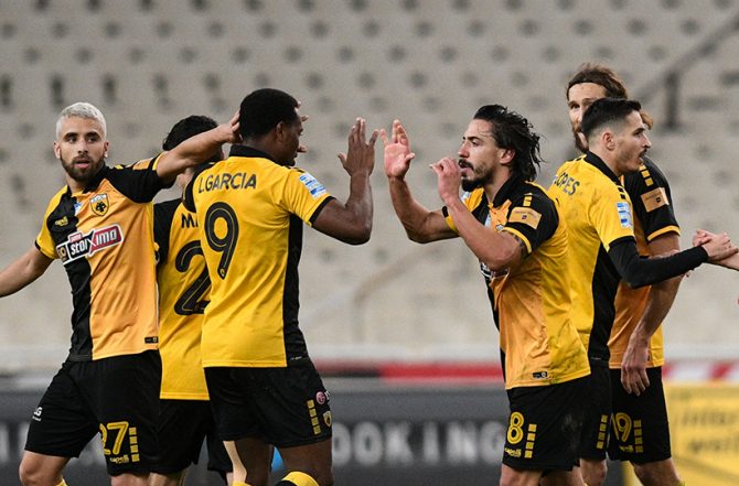 Όλα τα γκολ της ΑΕΚ στον α’ γύρο (VIDEO)