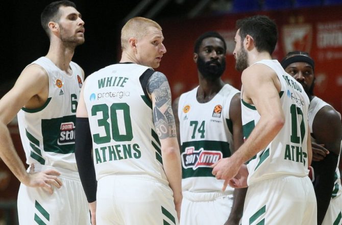 Η βαθμολογία της Euroleague: Στην προτελευταία θέση ο Παναθηναϊκός