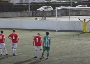 Η τρελή στρατηγική Ισπανού γκολκίπερ για να αποκρούσει πέναλτι
