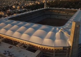 Εναέρια πλάνα πάνω απ’ την Αγιά Σοφιά – OPAP Arena (VIDEO)