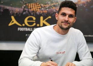 Αλμπάνης: «Είμαι χαρούμενος που συνεχίζω στην ΑΕΚ»