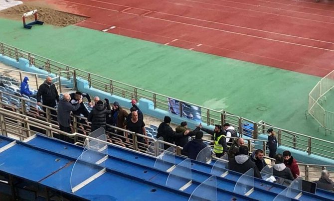 Επεισόδια στο κεκλεισμένων των θυρών Εργοτέλης-Ιωνικός!