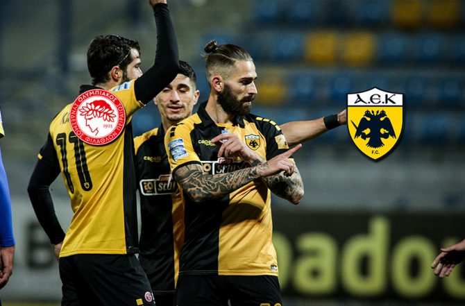LIVE: Ολυμπιακός – ΑΕΚ