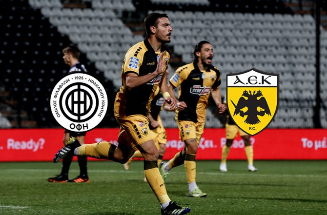 LIVE: ΟΦΗ – ΑΕΚ