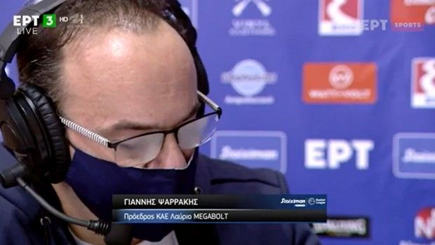 Ο ιδιοκτήτης του Λαυρίου δάκρυσε on air μετά τη νίκη επί του Παναθηναϊκού