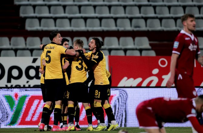 ΑΕΚ: Τριπλή ισοβαθμία με Άρη και ΠΑΟΚ στην 2η θέση