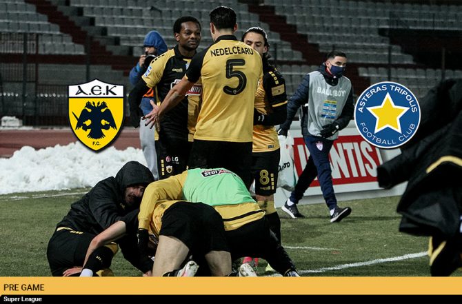 AEK1924 TV: PRE GAME ΑΕΚ – Αστέρας Τρίπολης