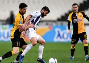 Λαγός: «Η ΑΕΚ μας πίεσε αρκετά στο πρώτο ημίχρονο»
