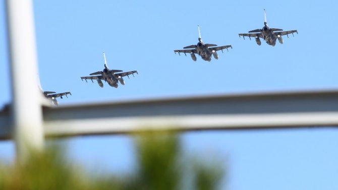 Τουρκικών προκλήσεων συνέχεια: Αεροπορικές παραβιάσεις ανήμερα της 25ης Μαρτίου