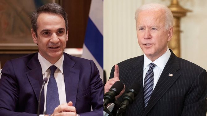 Τηλεφώνημα Μητσοτάκη – Μπάιντεν την 25η Μαρτίου