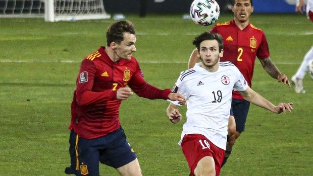 Η βαθμολογία στον όμιλο της Εθνικής μετά απ’ τη νίκη της Ισπανίας στη Γεωργία