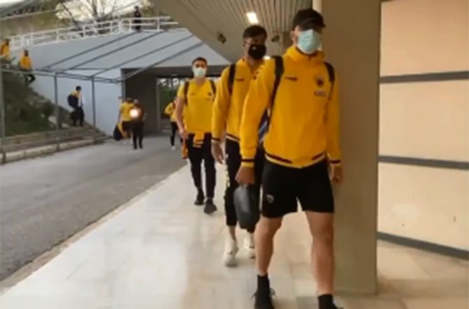 Στο ΟΑΚΑ οι Κιτρινόμαυροι (VIDEO)