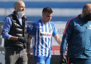 Ατρόμητος: Χειρουργήθηκε στο γόνατο ο Χαρίσης