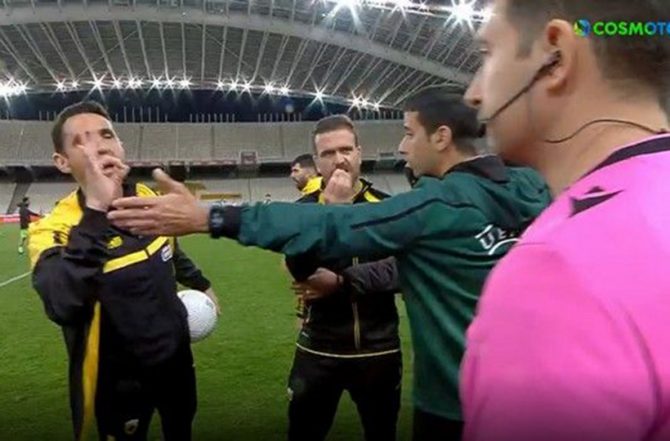 Χιμένεθ σε διαιτητή: «Είσαι ένα μηδενικό»