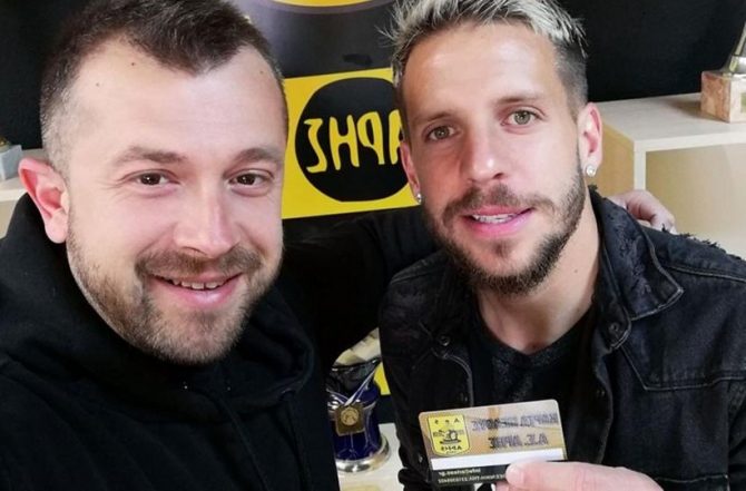 Ο Σάσα έγινε μέλος του Ερασιτέχνη Άρη