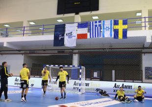 Photostory από την προθέρμανση της ΑΕΚ