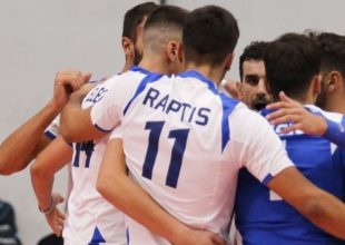 H Εθνική ομάδα βόλεϊ ανδρών πέτυχε σπουδαία νίκη με 3-2 επί του Μαυροβουνίου
