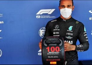 Pole position με…εκατοστάρα για τον Χάμιλτον