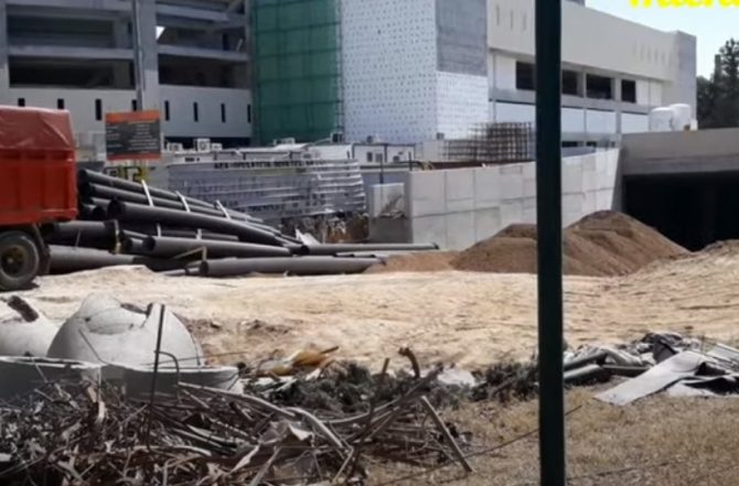 Με γρήγορους ρυθμούς προχωρά η υπογειοποίηση στον Ναό (vid)