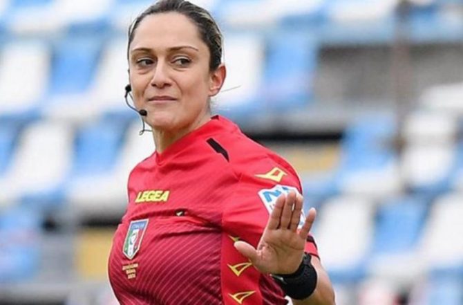 Γυναίκα διαιτητής για πρώτη φορά στη Serie B Γυναίκα διαιτητής για πρώτη φορά στη Serie B