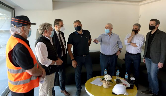 Στην Αγιά Σοφιά – OPAP Arena οι Μελισσανίδης και Πατούλης