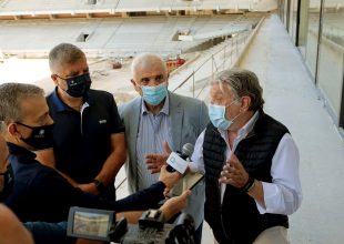 Βούρος: «Η Αγιά Σοφιά – OPAP Arena γίνεται πραγματικότητα σε 9-10 μήνες»