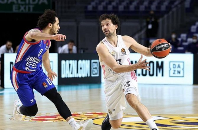 Ευρωλίγκα: Αλλαγή ώρας στο Εφές – Ρεάλ