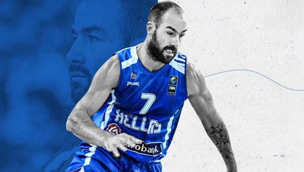Με Σπανούλη, Κώστα Αντετοκούνμπο και παίκτες Ολυμπιακού η πρώτη της Εθνικής