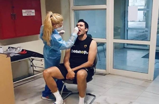 Νέα τεστ COVID-19 για την ΑΕΚ (pics)