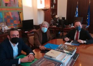 Συνάντηση Βούρου – Πέτσα για τα έργα στη Νέα Φιλαδέλφεια