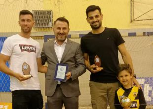 Τριπλή βράβευση για την ΑΕΚ Futsal