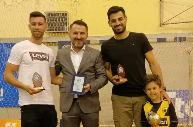 Τριπλή βράβευση για την ΑΕΚ Futsal