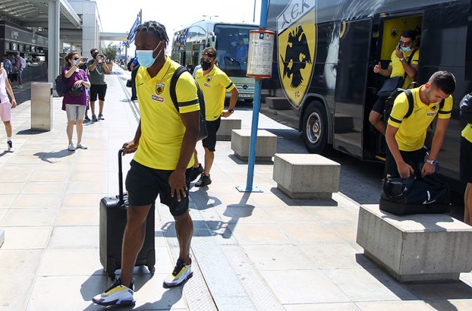 Το ταξίδι της ΑΕΚ στην Ολλανδία (vid)