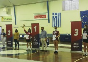 Χάλκινο μετάλλιο στο Πανελλήνιο η Θεοδόση!